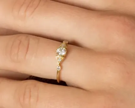 Dainty Engagement Rings