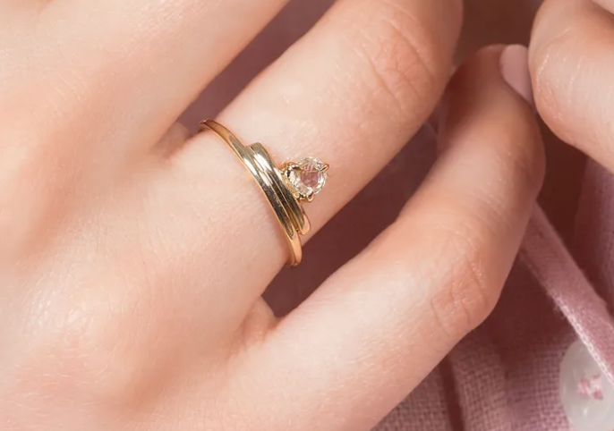 Modern & Sculptural Engagement Rings