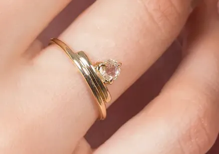 Modern & Sculptural Engagement Rings