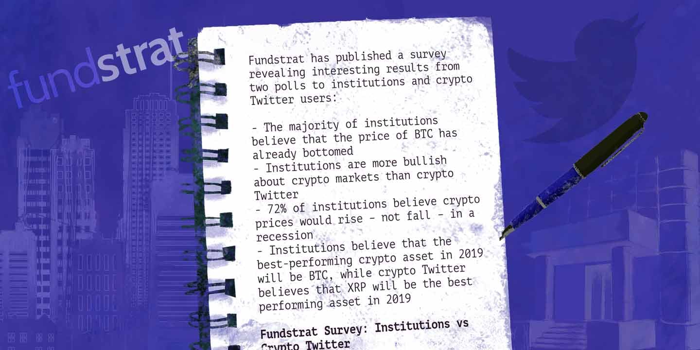 Opinions: Institutional Investors vs Crypto Twitter