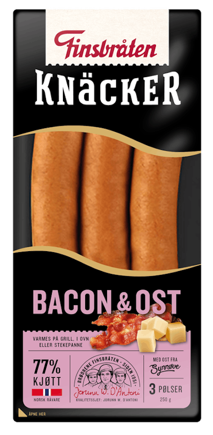 Knäcker Bacon & Ost