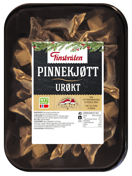 Pinnekjøtt Urøkt kappet 2kg