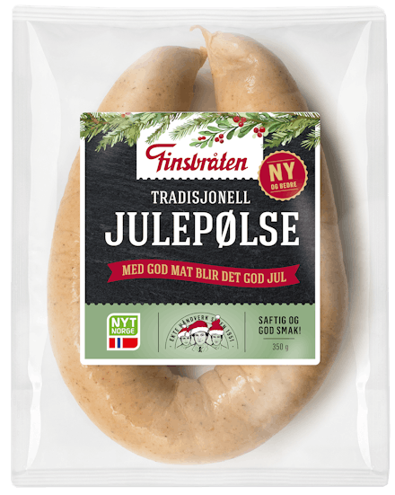 Julepølse tradisjonell 350 g