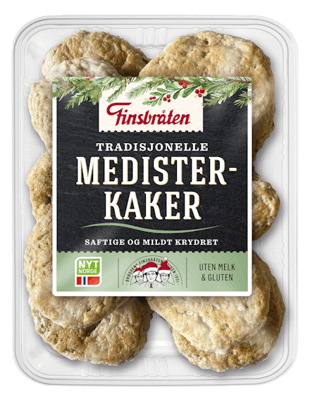 Medisterkaker stekte 520 g