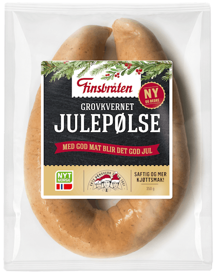 Julepølse grov 350 g