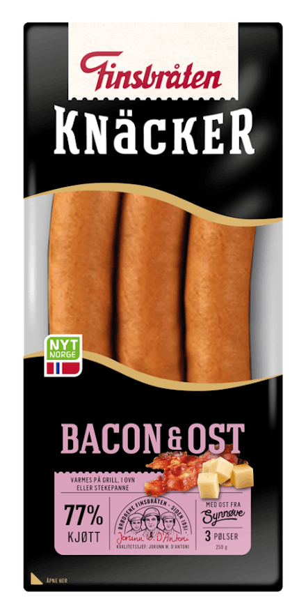 Knäcker Bacon & Ost