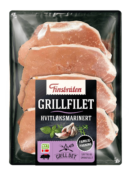 Grillfilet Hvitløksmarinert familiepakke ca 1.2 kg