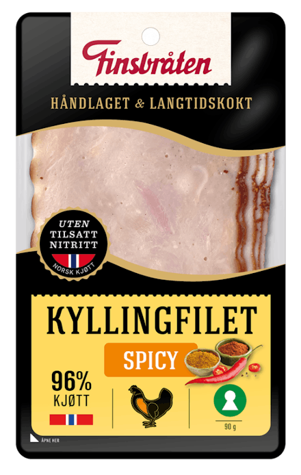 Spicy Kyllingfilet 90g