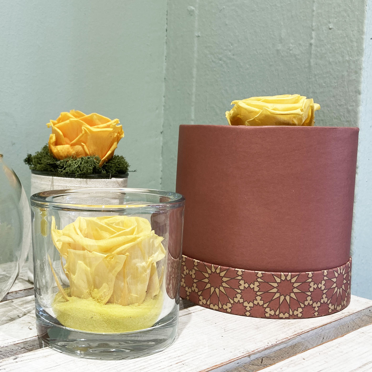 Rose Stabilizzate Giallo