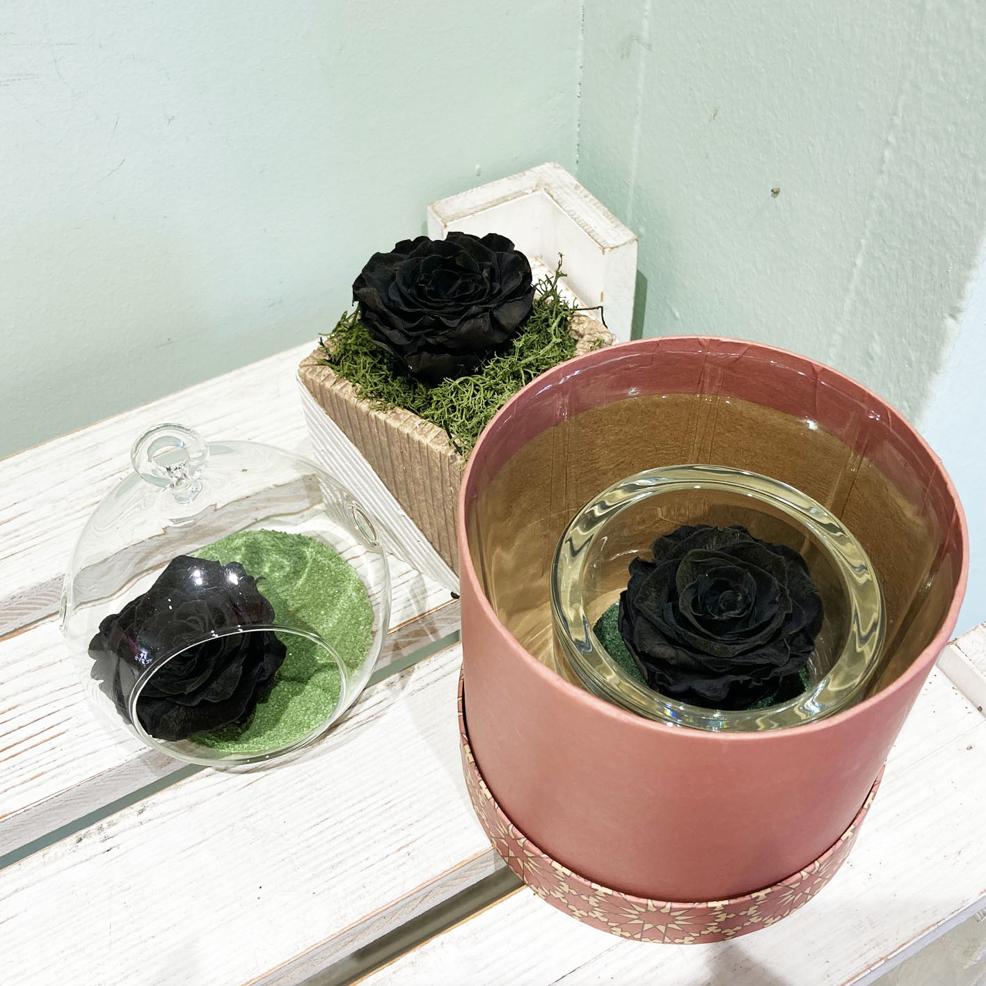 Rose Stabilizzate Nero