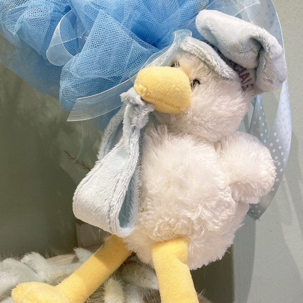 Coroncina nascita blu