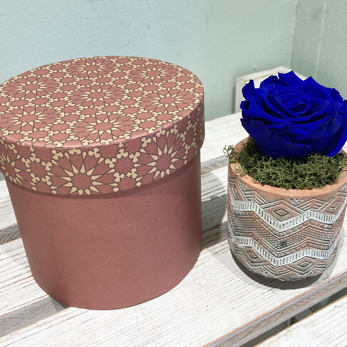 Rose Stabilizzate Blu