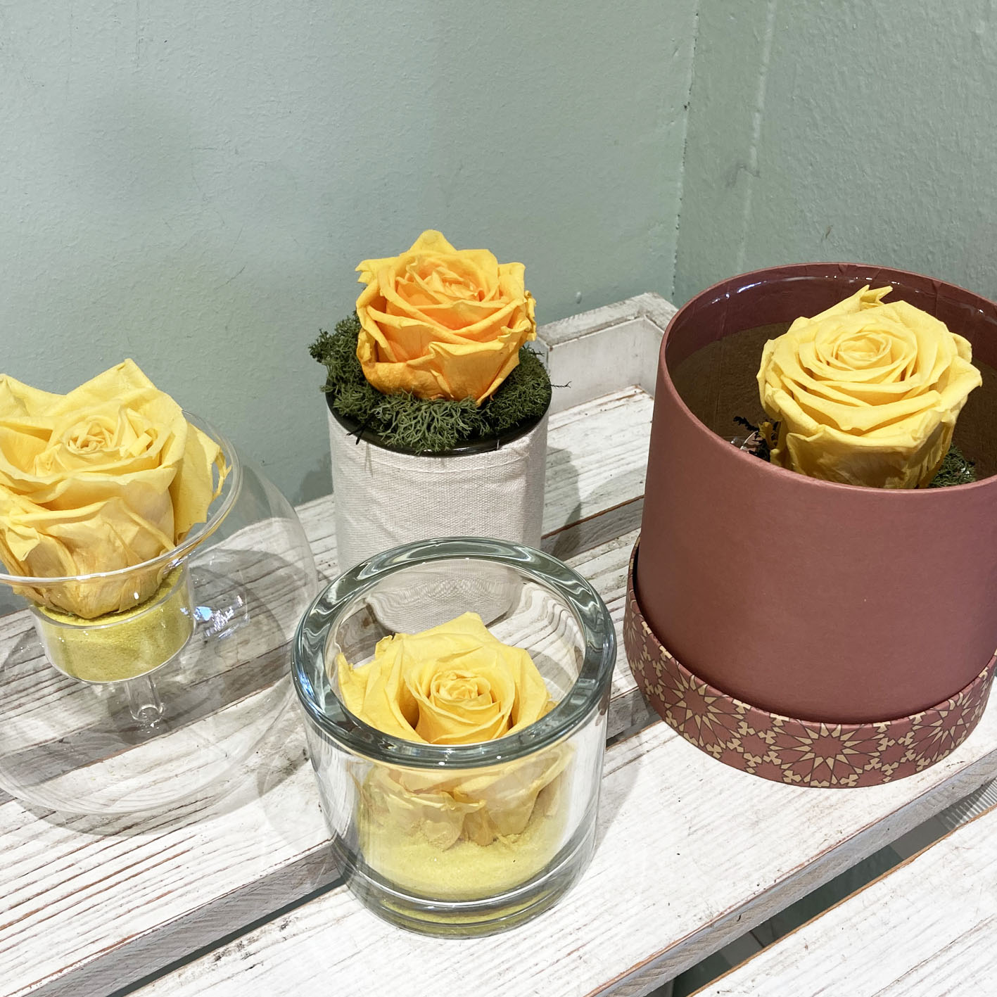 Rose Stabilizzate Giallo