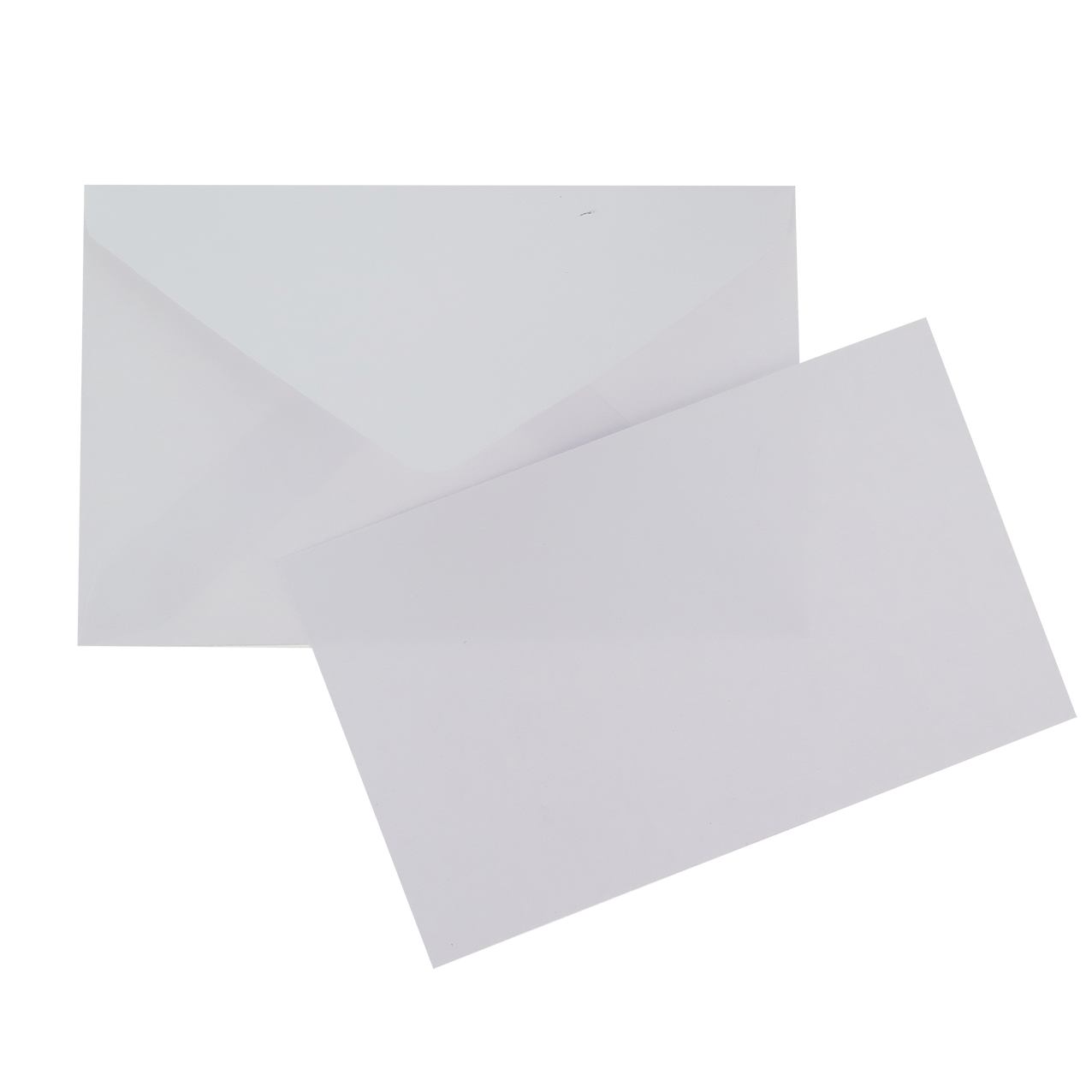 Biglietto neutro bianco 10x6