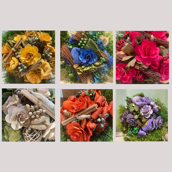 Bouquet fiori secchi grande