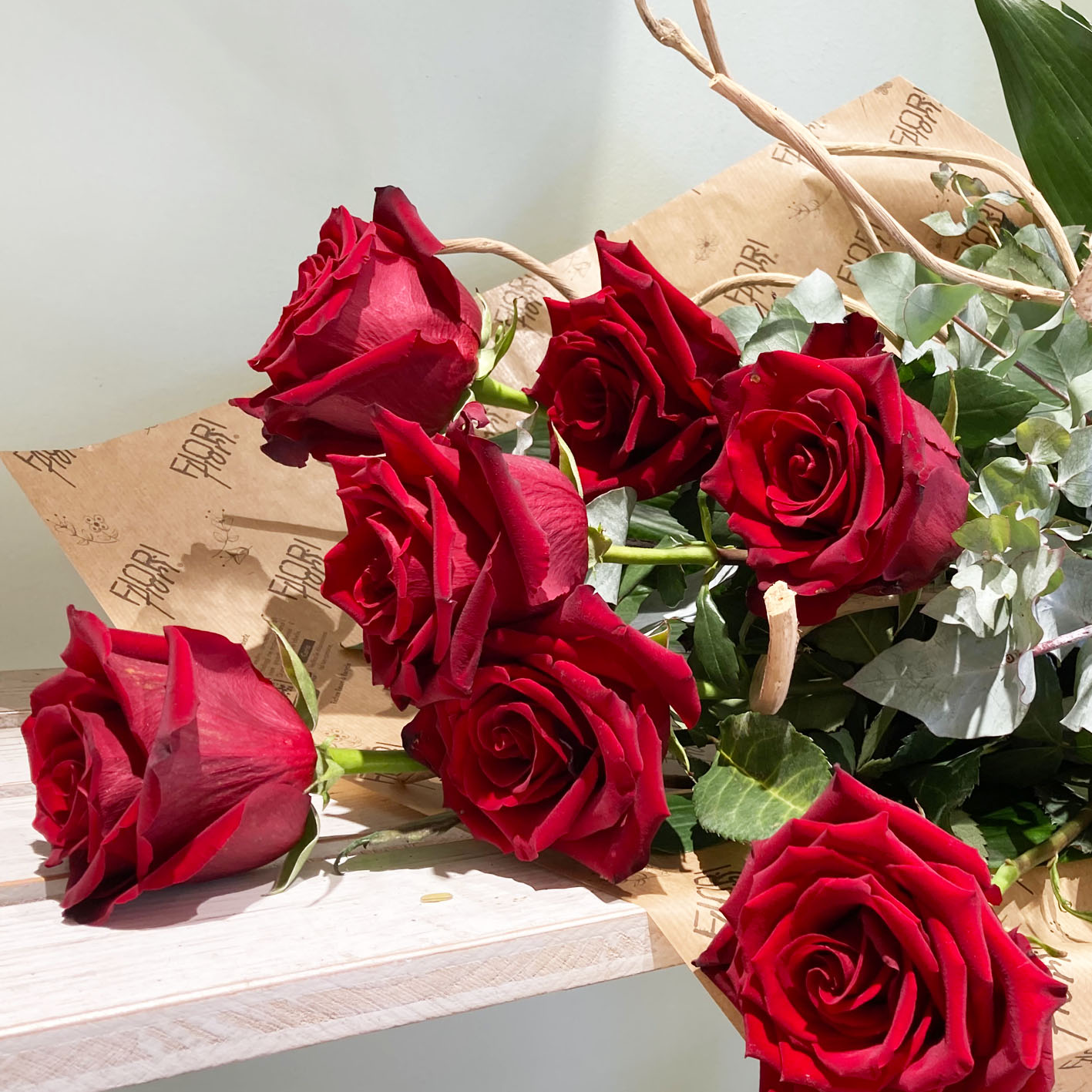 Fascio di Rose da 3-5-7 steli