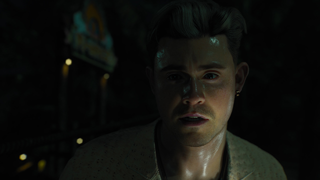 Character close up still from Until Dawn 2 