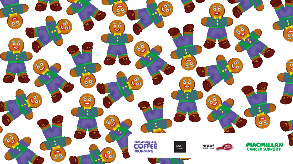 Macmillan Cancer Support Coffee Morning Gingerbreads