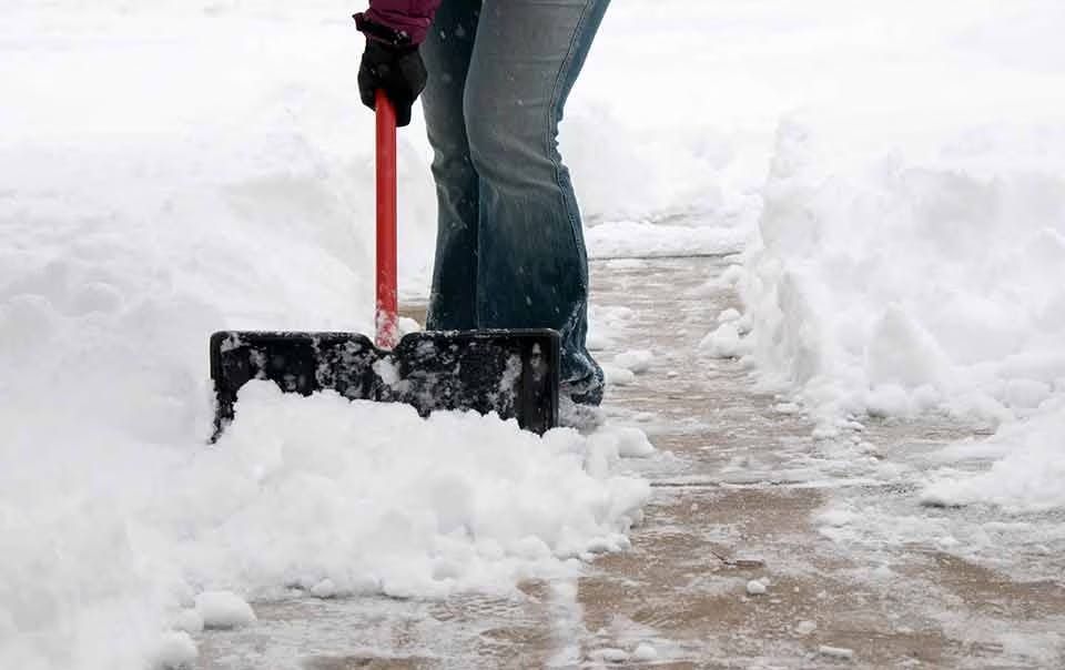 Sidewalk Slip Prevention Management