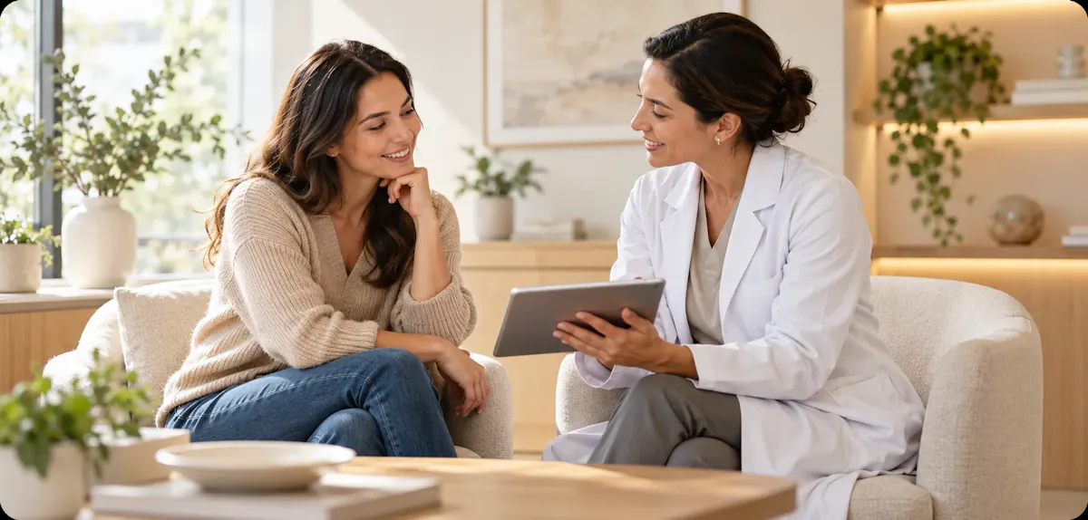 Orientación personalizada sobre salud y bienestar.