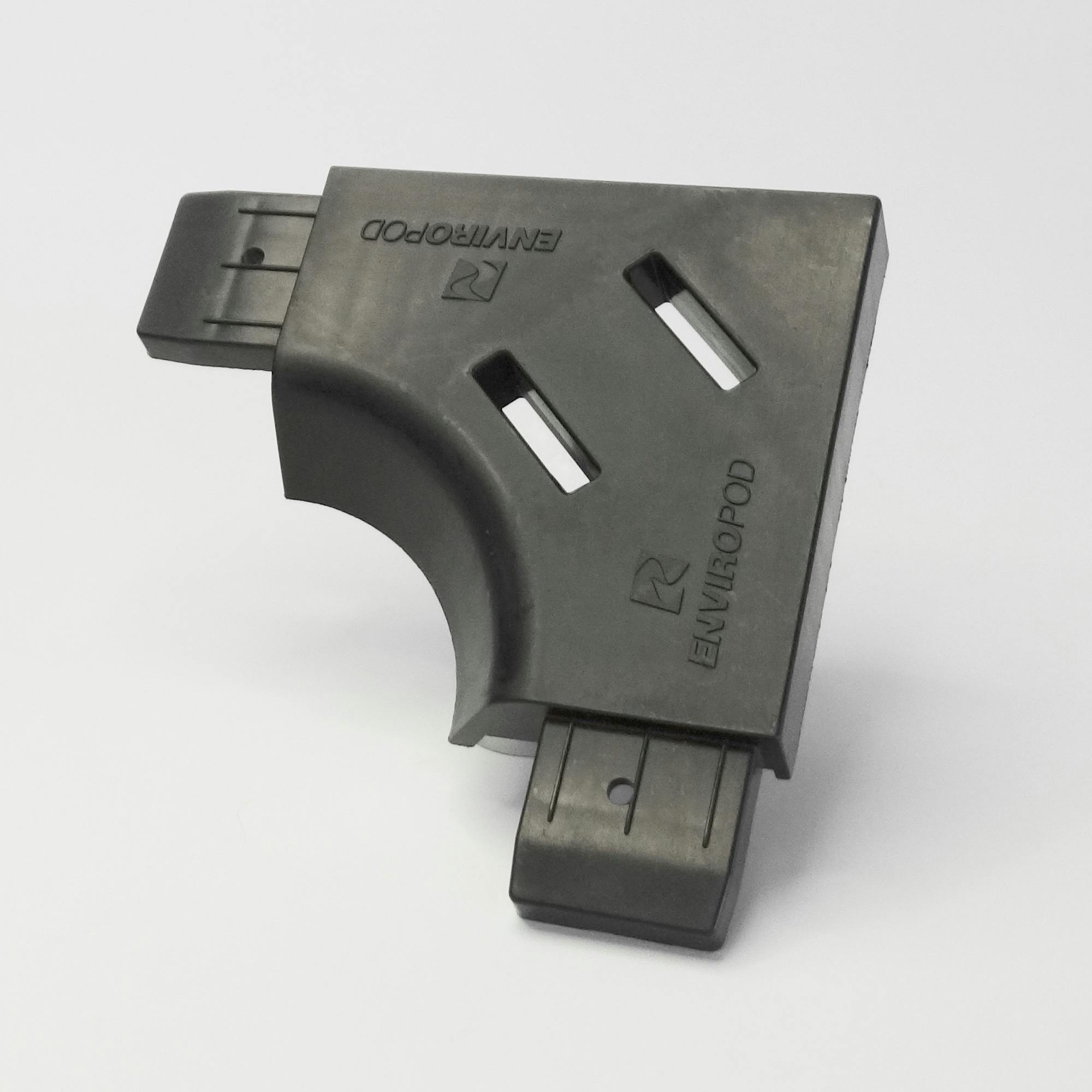 Plastic moulded part example - detail focus