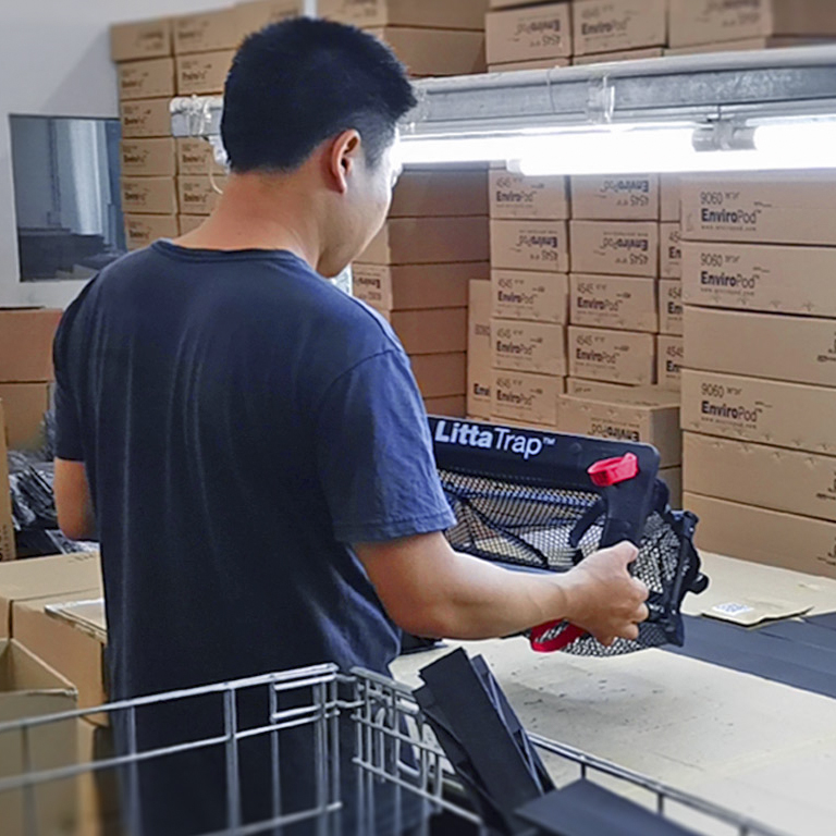 Manufacturer assembling litta trap product  