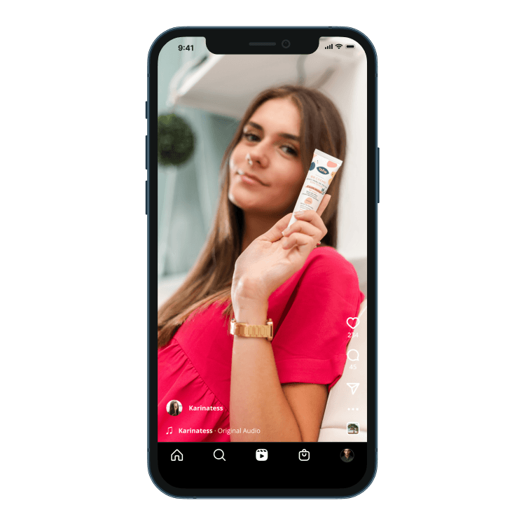 Social Media Werbung Content
