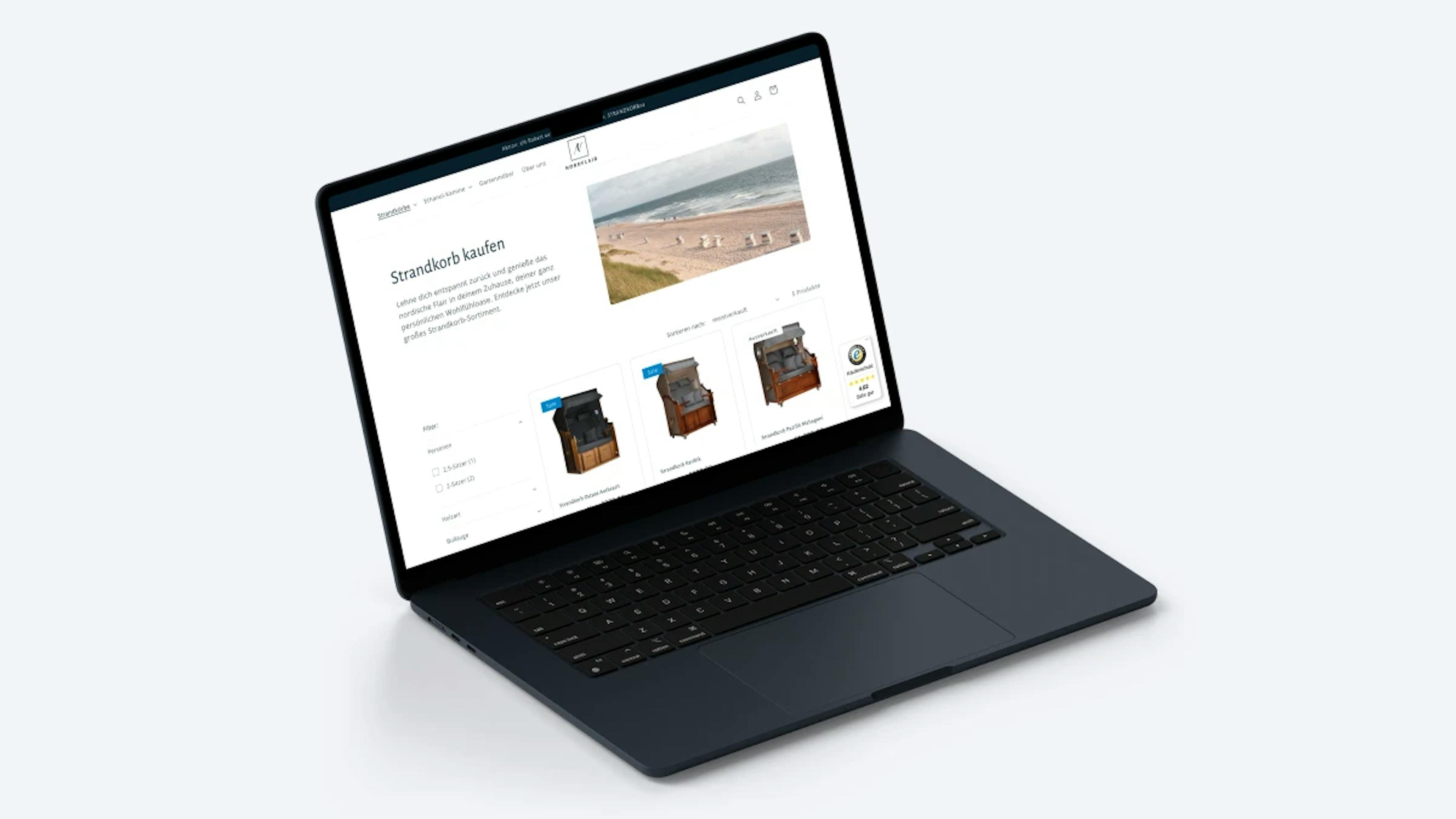 Nordflair Shopify ecommerce website