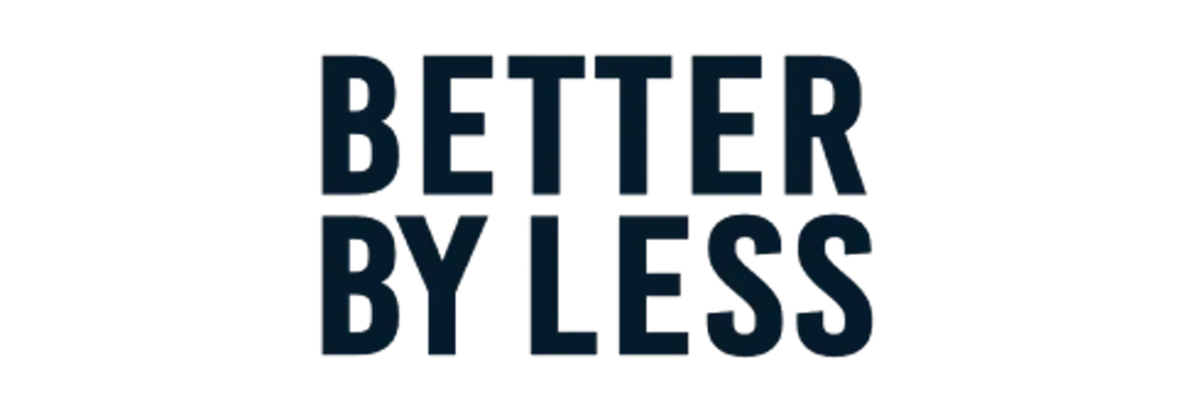 Better by Less Logo