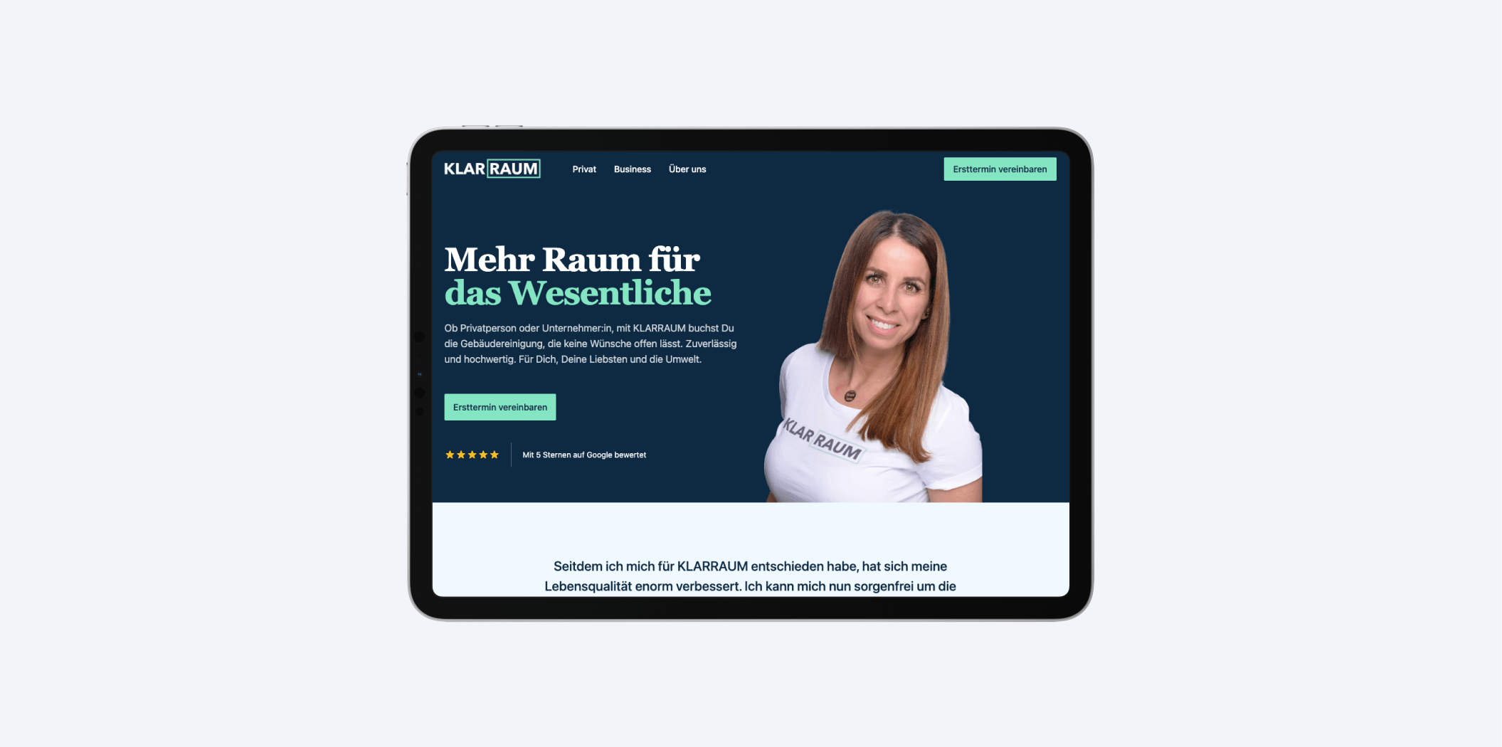 KLARRAUM Webapp