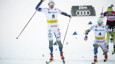 Linn Svahn triumphs in the classic sprint in Falun