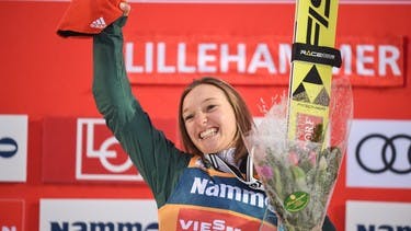 Katharina Althaus triumphiert in Lillehammer