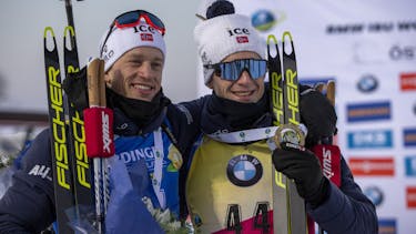 Double victory in the sprint for Johannes and Tarjei Bø