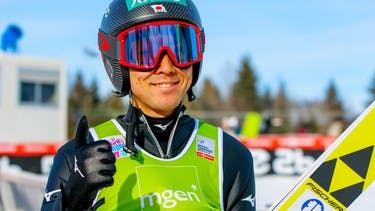 Akito Watabe runner-up on the second day of Chaux Neuve Triple