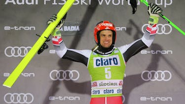 Leitinger “sprints” onto the Podium in the Parallel Giant Slalom in Alta Badia
