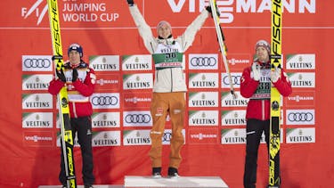 Karl Geiger wins 1000th ski jumping World Cup