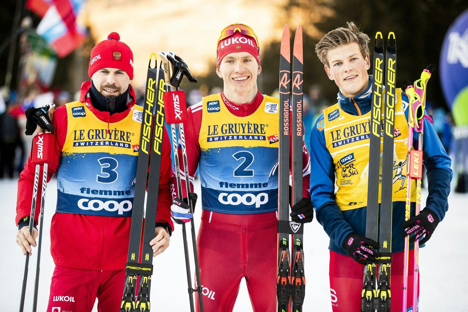 Therese Johaug wins mass start to Alpe Cermis and the Tour de Ski ...