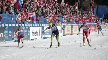 Lampic and Klæbo triumph in the Tour de Ski sprint