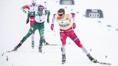 Nilsson and Klæbo triumph in the last sprint in Québec