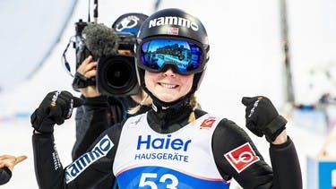 Maren Lundby succeeds in Trondheim and wins the RAW AIR