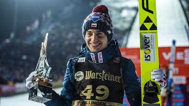 Kamil Stoch third-placed in Willingen