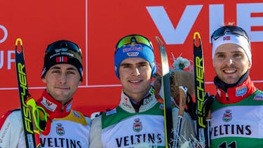 Vinzenz Geiger triumphiert in Val di Fiemme