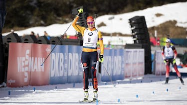 Herrmann and Bø take silver in the pursuit
