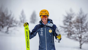 Thibault Anselmet defends the Overall Skimo World Cup title
