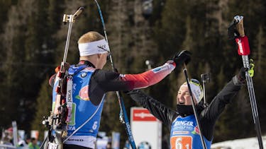 Norway wins gold in the single mixed