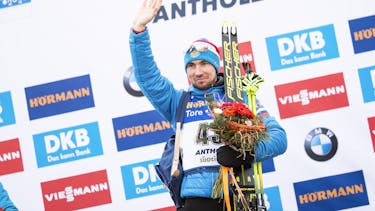 Alexander Loginov is sprint World Champion