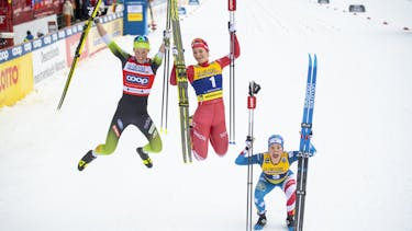 Nepryaeva and Klæbo win classic sprint test event in Oberstdorf