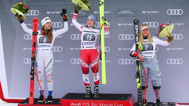 First World Cup Super G victory for Schmidhofer in Garmisch