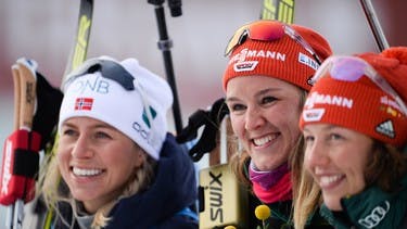Denise Herrmann ist Verfolgungs-Weltmeisterin