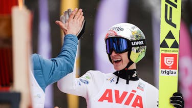 Peter Prevc triumphs at rescheduled RAW AIR ski jump in Lillehammer